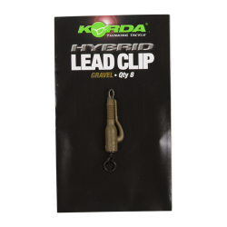 Korda - Hybrid Lead Clip Gravel 5szt - Hybrydowe bezpieczne klipsy